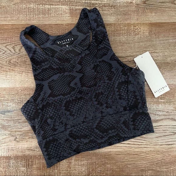 All Fenix Indie Python-Print Racerback Sports Bra - Picture 2 of 7